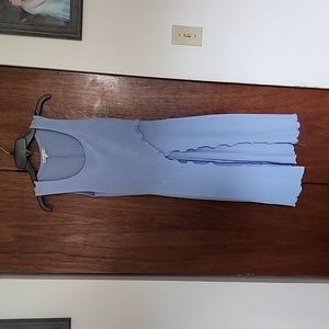 Long cape style top